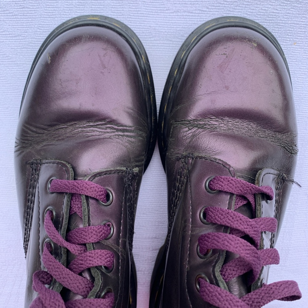DR MARTENS | 1460 boots in Purple Smooth - Picture 4 of 5